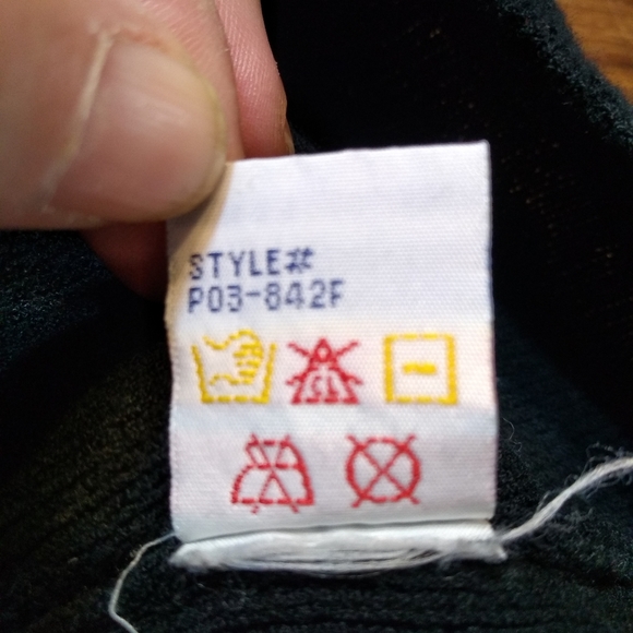 Retro Penningtons Black Split Turtleneck Sweater, Size 4X, Y2K Style - Picture 10 of 12